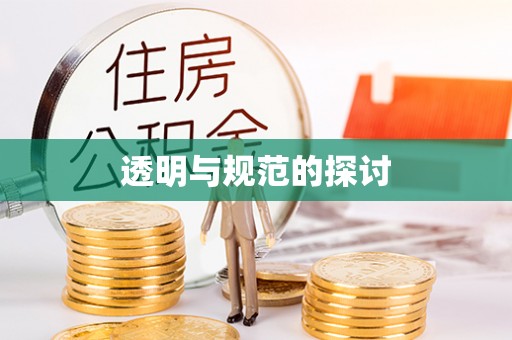 灵丘透明与规范的探讨